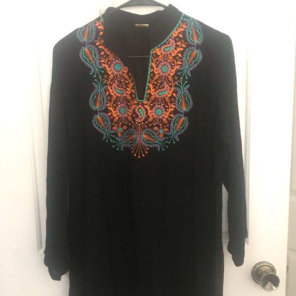 tunic for women black